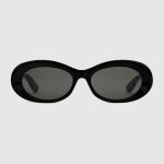 Oval-frame sunglasses